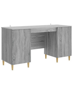 Scrivania Grigio Sonoma 142,5 x 50 x 75 cm Legno ingegnerizzato