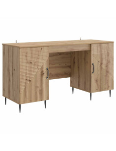 Scrivania con lo scaffale Rovere Artigianale 142,5 x 50 x 75 cm