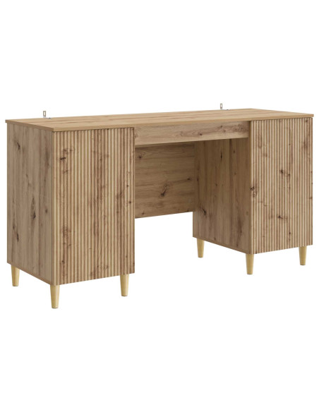 Scrivania con lo scaffale Rovere Artigianale 142,5 x 50 x 75 cm