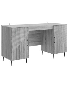 Scrivania Grigio Sonoma 142,5 x 50 x 75 cm Legno ingegnerizzato