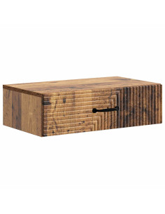 Tavolino da Parete Laterale Legno antico 59 x 34,5 x 17 cm