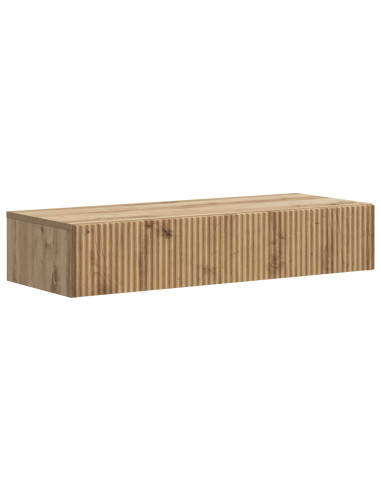 Tavolino da Parete Laterale Rovere Artigianale