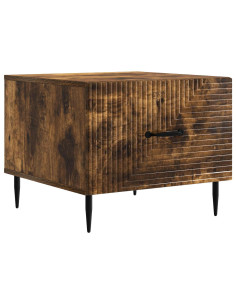 Tavolino da salotto con cassetto Rovere Fumo 49 x 50 x 40 cm