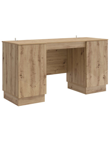 Scrivania con lo scaffale Rovere Artigianale 142,5 x 50 x 75 cm