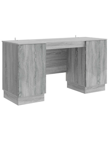Scrivania Grigio Sonoma 142,5 x 50 x 75 cm Legno ingegnerizzato