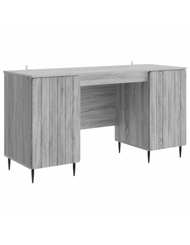 Scrivania Grigio Sonoma 142,5 x 50 x 75 cm Legno ingegnerizzato