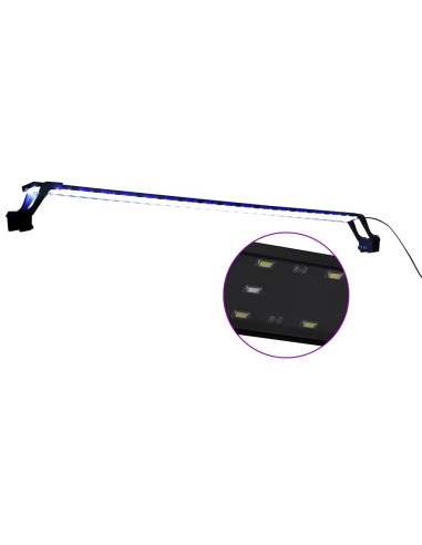 Luce a LED per Acquario con Morsetti 115-130 cm Blu e Bianco