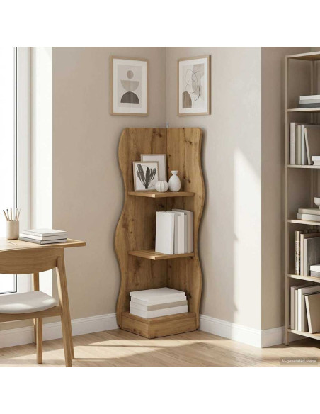 Mensola angolare Rovere Artigianale 34 x 33 x 102 cm