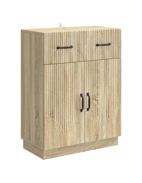 Credenza Rovere Sonoma 66 x 34,5 x 87 cm Legno ingegnerizzato