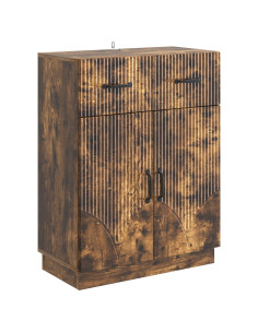 Credenza Rovere Fumo 66 x 34,5 x 87 cm Legno ingegnerizzato