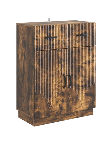 Credenza Rovere Fumo 66 x 34,5 x 87 cm Legno ingegnerizzato