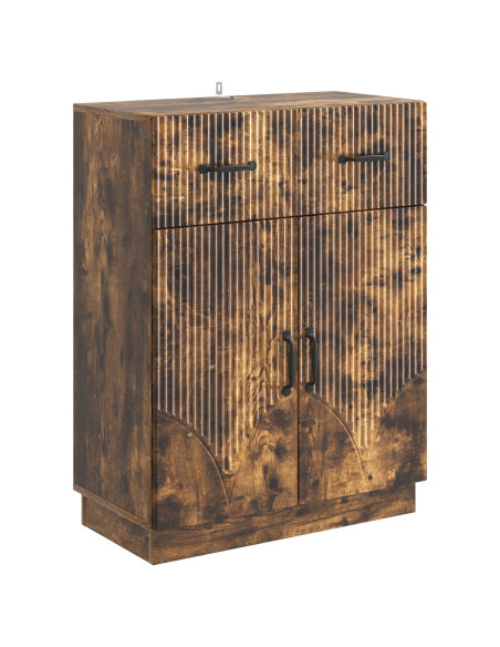Credenza Rovere Fumo 66 x 34,5 x 87 cm Legno ingegnerizzato
