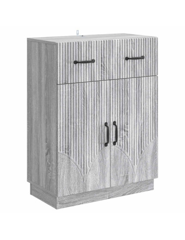 Credenza Grigio Sonoma 66 x 34,5 x 87 cm Legno ingegnerizzato