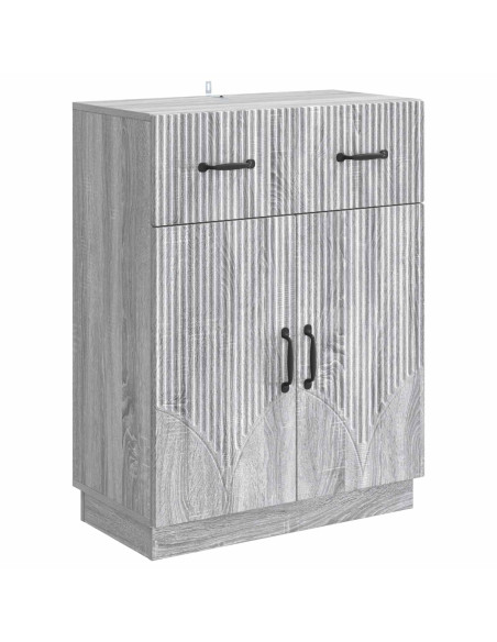Credenza Grigio Sonoma 66 x 34,5 x 87 cm Legno ingegnerizzato