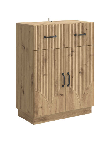 Credenza con cassetto Rovere Artigianale 66 x 34,5 x 87 cm