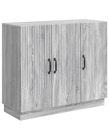 Credenza Grigio Sonoma 89 x 34,5 x 77 cm Legno ingegnerizzato