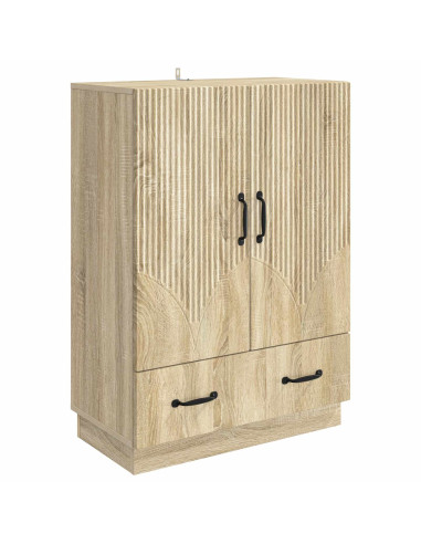 Credenza Rovere Sonoma 66 x 34,5 x 92 cm Legno ingegnerizzato