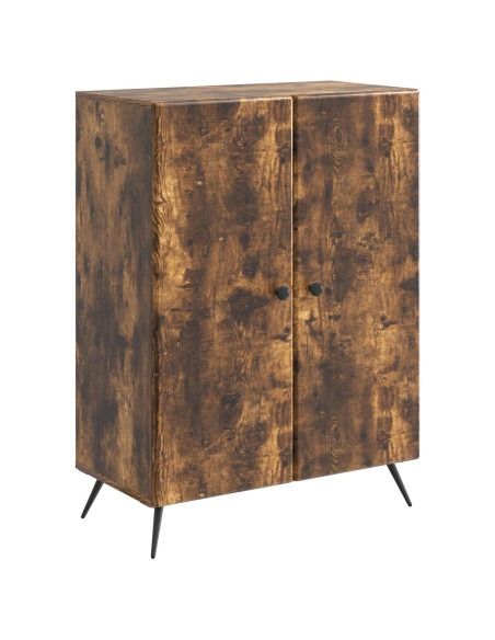 Credenza Rovere Fumo 66 x 34,5 x 90 cm Legno ingegnerizzato