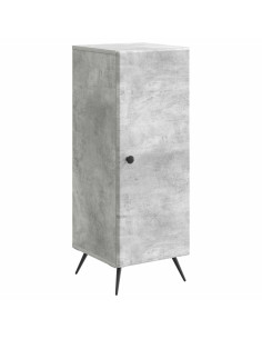 Credenza Grigio Cemento 33 x 34,5 x 90 cm Legno ingegnerizzato