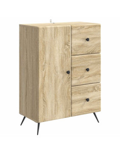 Credenza Rovere Sonoma 66 x 34,5 x 90 cm Legno ingegnerizzato