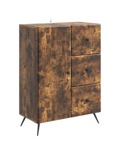 Credenza Rovere Fumo 66 x 34,5 x 90 cm Legno ingegnerizzato