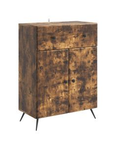 Credenza Rovere Fumo 66 x 34,5 x 90 cm Legno ingegnerizzato