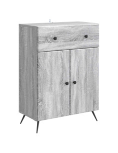 Credenza Grigio Sonoma 66 x 34,5 x 90 cm Legno ingegnerizzato