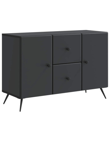Credenza Nero 89 x 34,5 x 60 cm Legno ingegnerizzato