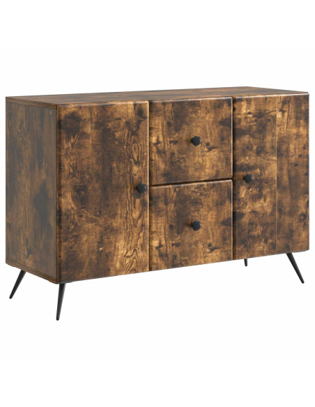 Credenza Rovere Fumo 89 x 34,5 x 60 cm Legno ingegnerizzato