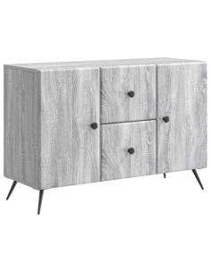 Credenza Grigio Sonoma 89 x 34,5 x 60 cm Legno ingegnerizzato
