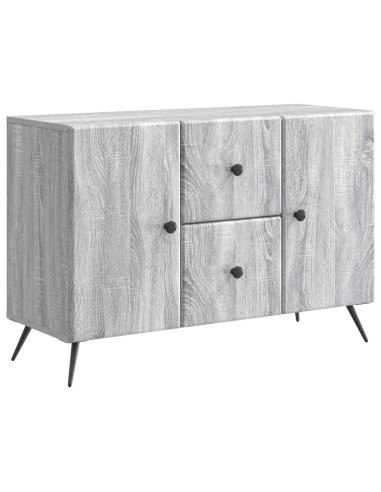 Credenza Grigio Sonoma 89 x 34,5 x 60 cm Legno ingegnerizzato