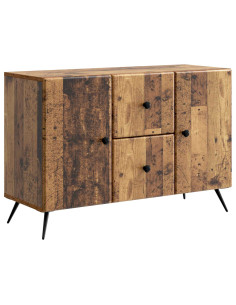 Credenza Legno antico 89 x 34,5 x 60 cm Legno ingegnerizzato