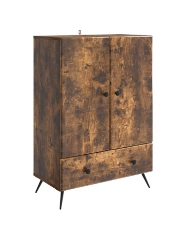 Credenza Rovere Fumo 66 x 34,5 x 95 cm Legno ingegnerizzato