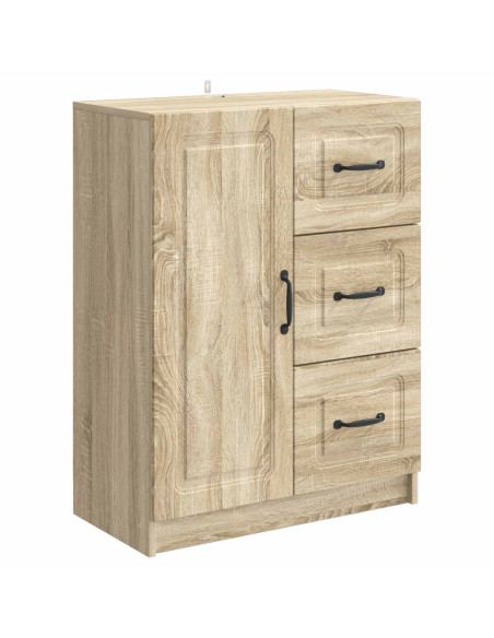 Credenza Rovere Sonoma 66 x 34,5 x 87 cm Legno ingegnerizzato