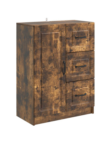Credenza Rovere Fumo 66 x 34,5 x 87 cm Legno ingegnerizzato