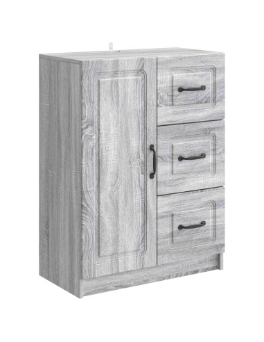 Credenza Grigio Sonoma 66 x 34,5 x 87 cm Legno ingegnerizzato