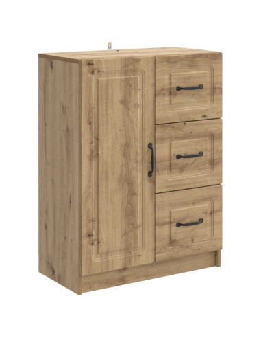 Credenza con cassetto Rovere Artigianale 66 x 34,5 x 87 cm