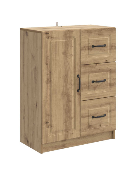 Credenza con cassetto Rovere Artigianale 66 x 34,5 x 87 cm