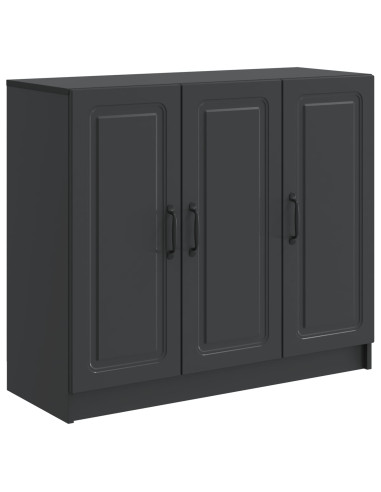 Credenza Nero 89 x 34,5 x 77 cm Legno ingegnerizzato