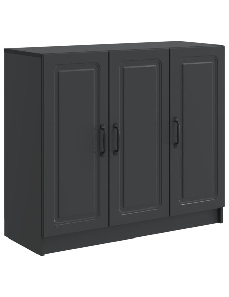 Credenza Nero 89 x 34,5 x 77 cm Legno ingegnerizzato