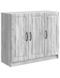 Credenza Grigio Sonoma 89 x 34,5 x 77 cm Legno ingegnerizzato