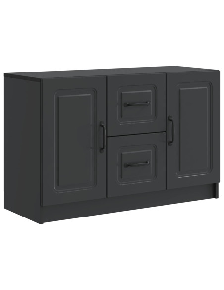 Credenza Nero 89 x 34,5 x 57 cm Legno ingegnerizzato