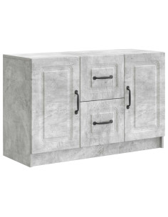 Credenza Grigio Cemento 89 x 34,5 x 57 cm Legno ingegnerizzato