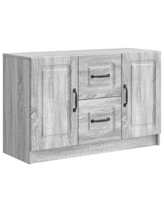 Credenza Grigio Sonoma 89 x 34,5 x 57 cm Legno ingegnerizzato