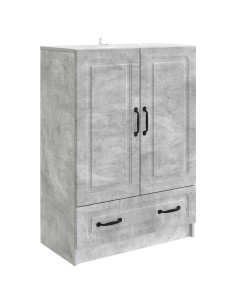 Credenza Grigio Cemento 66 x 34,5 x 92 cm Legno ingegnerizzato