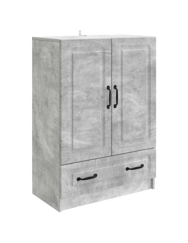 Credenza Grigio Cemento 66 x 34,5 x 92 cm Legno ingegnerizzato