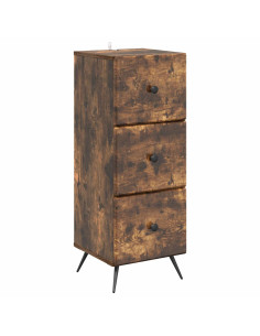 Mobile con Cassetti Rovere Fumo 33 x 34,5 x 90 cm