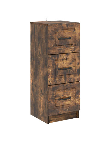Mobile con Cassetti Rovere Fumo 33 x 34,5 x 87 cm