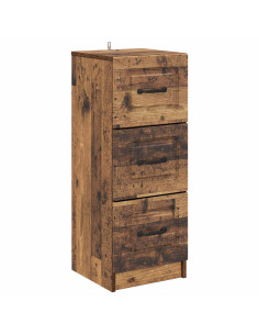 Mobile con Cassetti Legno antico 33 x 34,5 x 87 cm