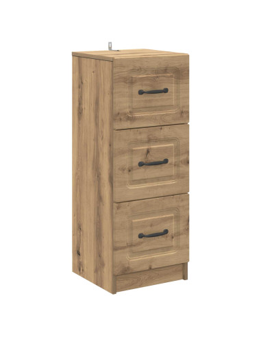 Mobile con Cassetti Rovere Artigianale 33 x 34,5 x 87 cm